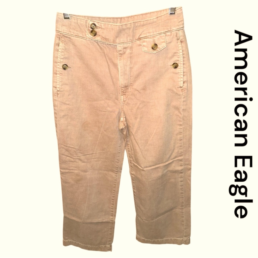 American Eagle Rose Trouser Jeans